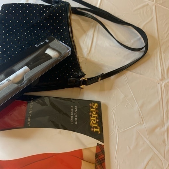 Old Navy Purse, Spirit Stockings, Make-Up Brush - Picture 11 of 14